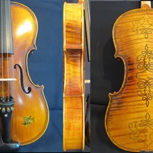 Страд стиль песня брена маэстро 15 1/" Альта, отличный звук, резьба назад#12062