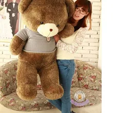 Larggest размер 140 см плюшевый медведь плюшевая игрушка, Подушка для сна, подарок на день рождения t6899