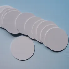 100 шт./лот 18 мм/20 мм/Программируемый бирка RFID монеты ISO14443A 13,56 МГц небольшие пластиковые rfid-диск IC теги для системы контроля доступа