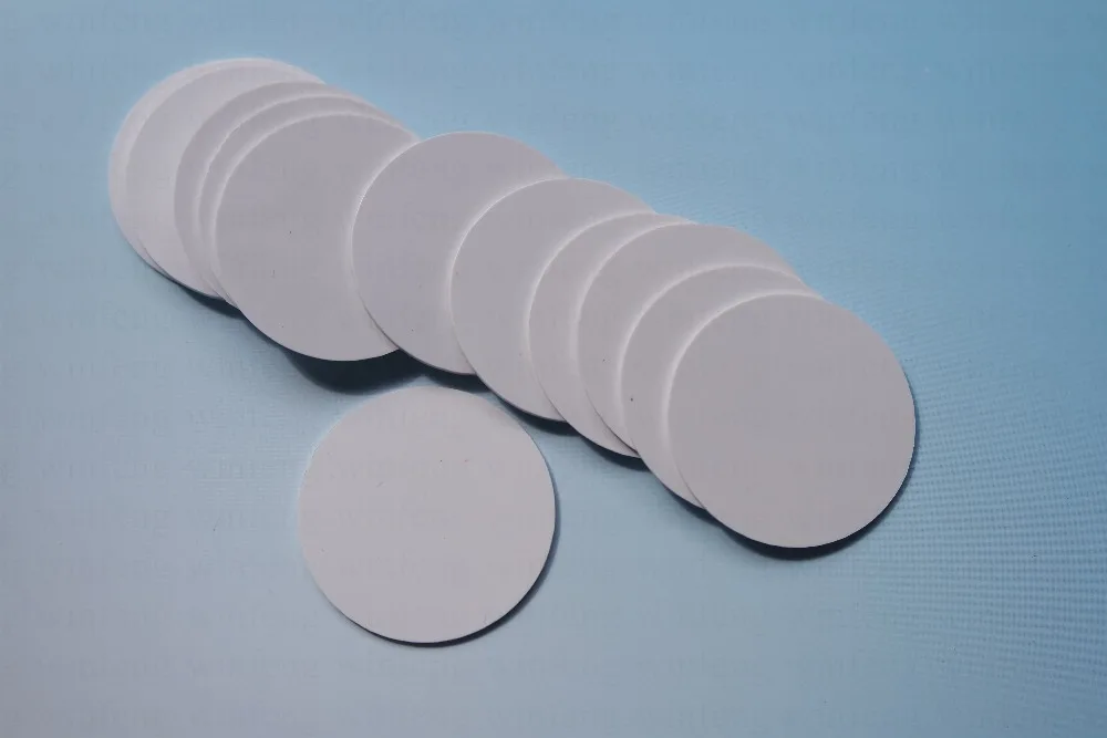 

100pcs/lot 18mm 20mm Programmable rfid coin tag ISO14443A 13.56mhz small plastic rfid disc tag IC tags for access control
