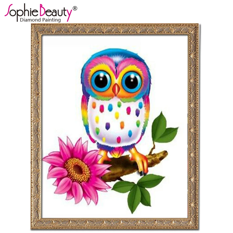 manualidades de punto de cruz para home decoraci/ón de la pared 30 x 40 cm DIY 5d diamante Kit de Pintura,DIY 5d diamond painting gatos Full Diamond b/úho bordado para suministro de artes