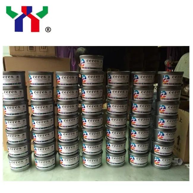

Screen printing scratch off ink for Cover With Varnish paper,color Bliush gold,1kg/can