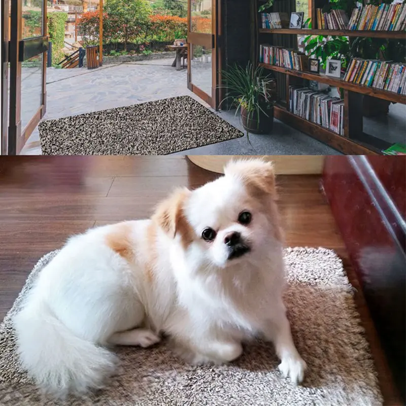 Indoor Doormat Absorbent Mats PVC Backing Door Mat for Human Pet Front/Back/Garage Door Floor Mud Dirt Trapper Mats Indoor Doormat Absorbent Mats PVC Backing Door Mat for Human Pet Front/Back/Garage Door Floor Mud Dirt Trapper Mats