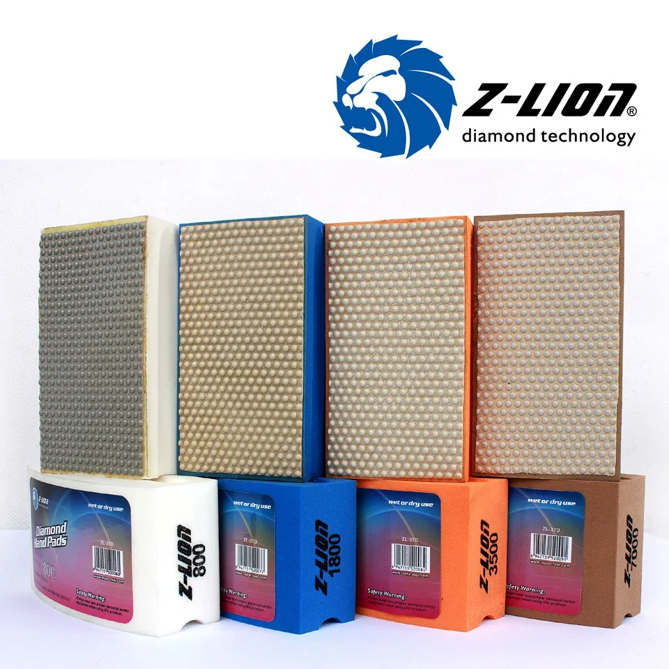 Алмазная полировальная накладка Z Lion 100x55 мм из смолы в форме дуги накладки для