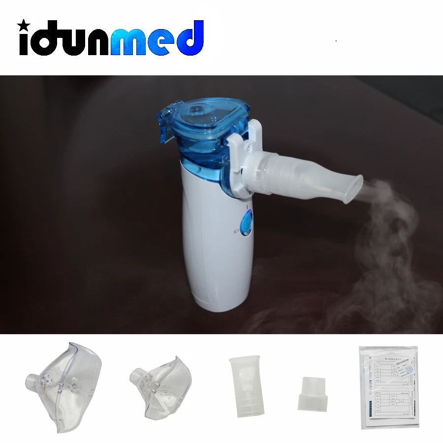 idunmed Portable Mini Ultrasonic Asthma Inhaler Nebulizer Machine