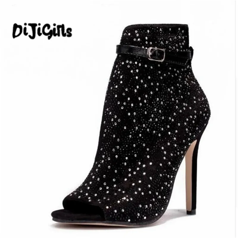 gladiator heels with rhinestones
