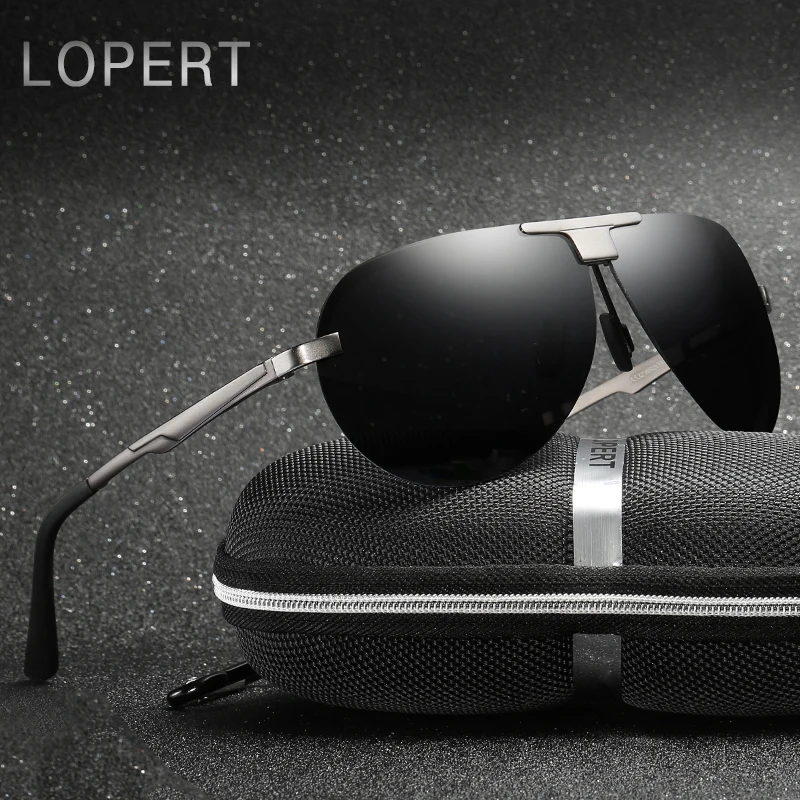 LOPERT очки, поляризованные очки, подходят для вождения, Брендовая Дизайнерская обувь солнцезащитные очки Для мужчин Для женщин лучей UV400 на
