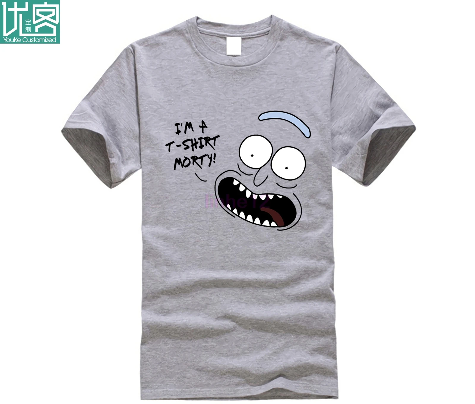 Новый Стиль Забавный счастливый Рик Морти и Meeseeks Милая футболка мужская