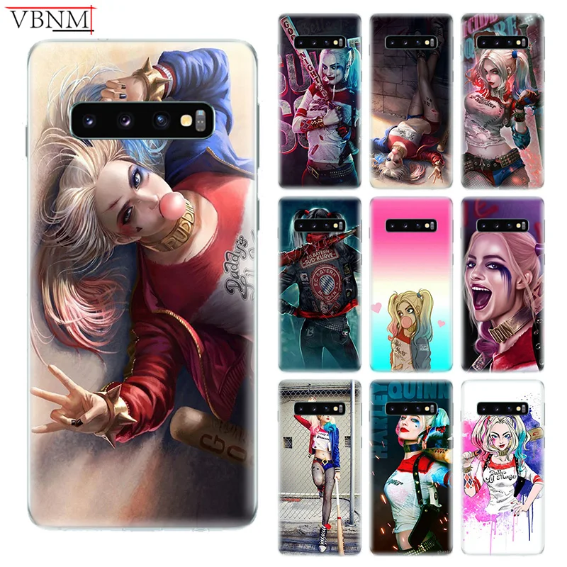 Харли Квинн рисунком популярные мягкие узор чехол для samsung Galaxy A6 плюс A8 J4 J6 2018
