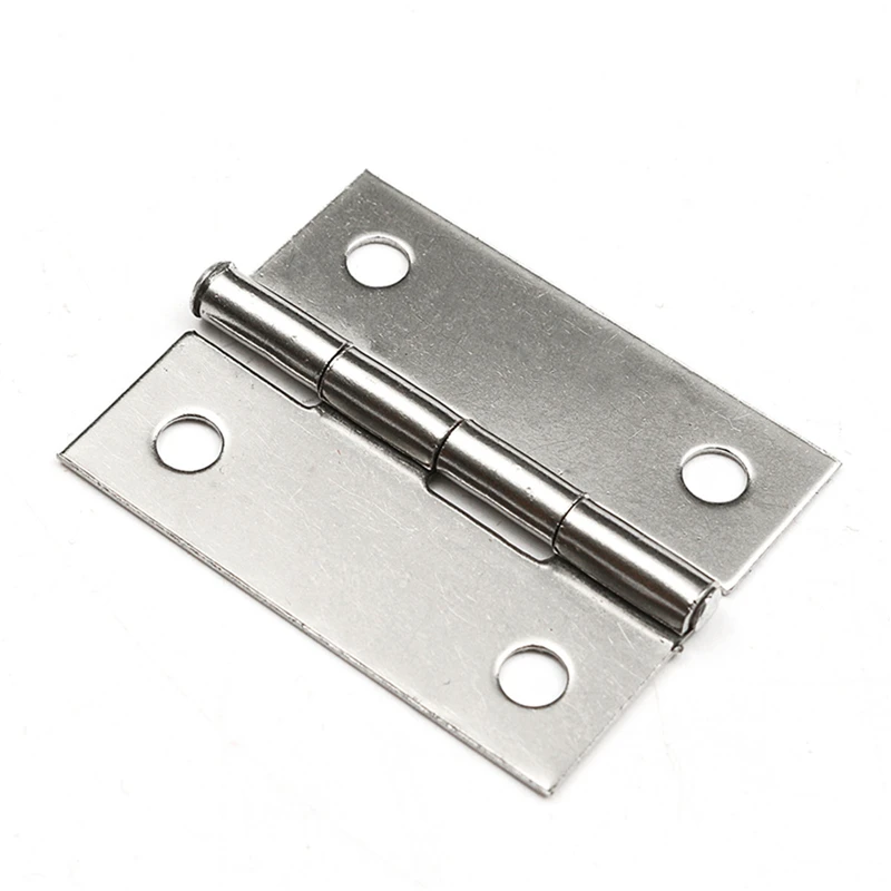 Stainless Steel Butt Hinges for Cabinet Drawer Door 1.5 Inch Length Widely Used for Door Furniture 10pcs/Set MTSPACE stainless steel hinges door hinges