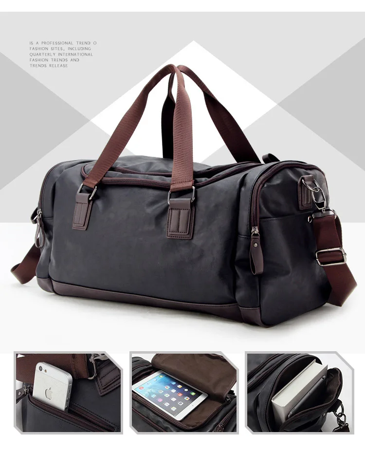 Мужская сумка для путешествий, модная вместительная сумка на плечо, мужская сумка-мессенджер, высокое качество, повседневные дорожные сумки через плечо