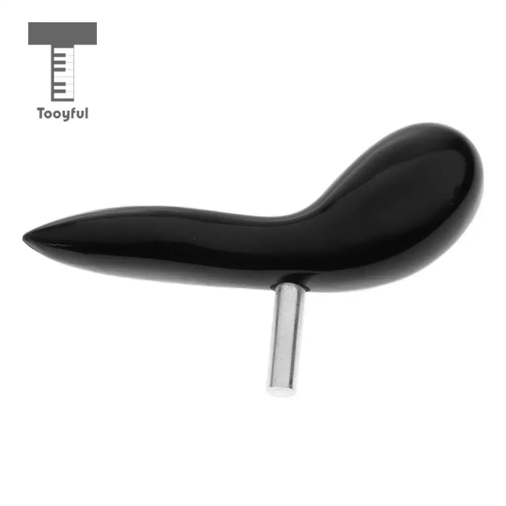 Tooyful Durable Silver Plating Stem Bassoon Hand Holder Saddle Rest Stage Accessory Woodwind Instrument Parts