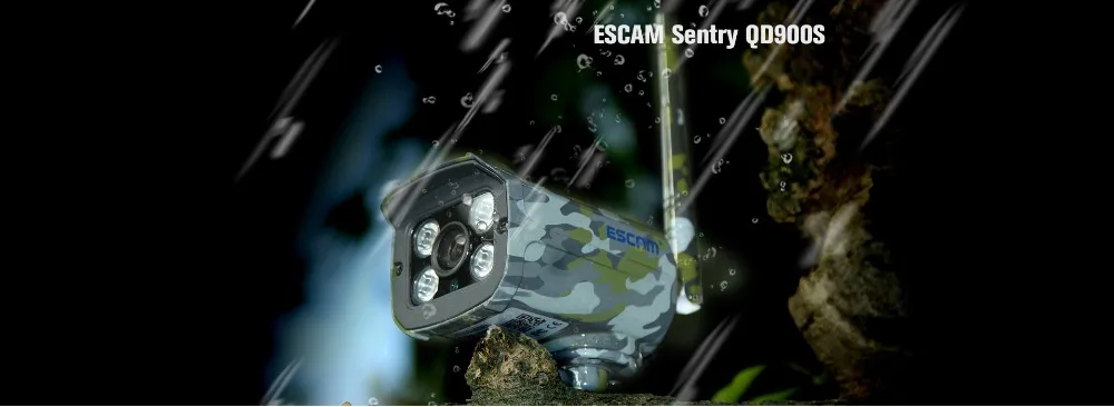 ESCAM Sentry QD900S 2MP 1080 P водонепроницаемый P2P ИК IP купольная Камера