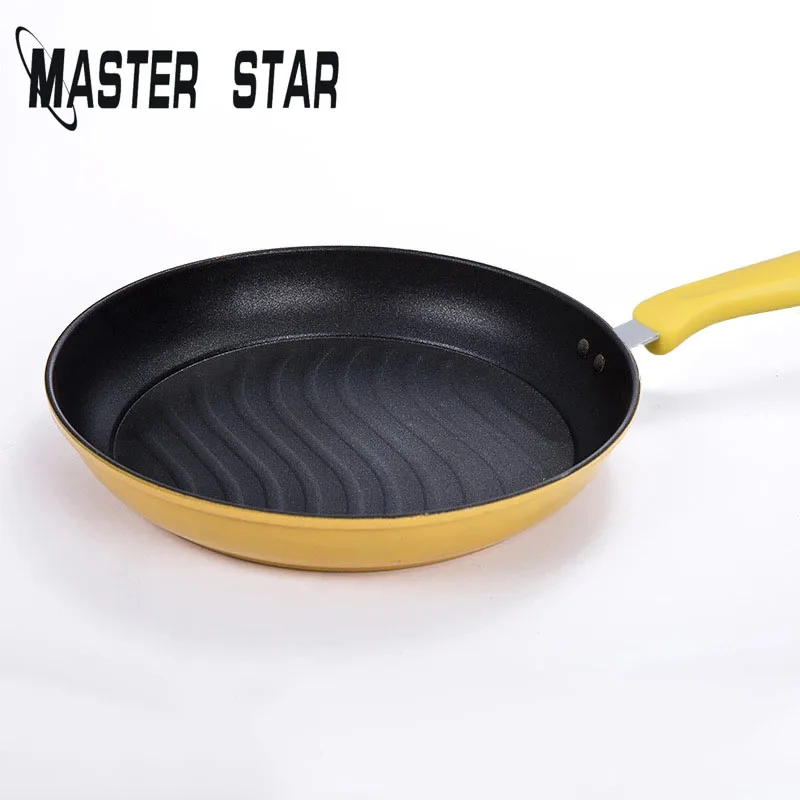 

Master Star Uncoated Cast Iron 26cm&28cm Non-stick Frying Pan Multi-purpose Kitchen Pot General Use For Gas Cooker