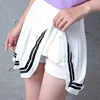 XS-XXL High Waist Women's Skirts Striped Pleated Skirt Elastic Waist Female Skirts Sweet Mini Skirts Dance Skirt Plaid Skirt y2k ► Photo 3/6