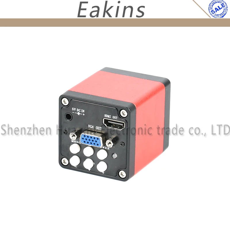 1080P 12MP 4K UHD HDMI 3840*2160 Industrial Digital C mount Video Microscope Camera TF Video Image Storage Measurement Function 5