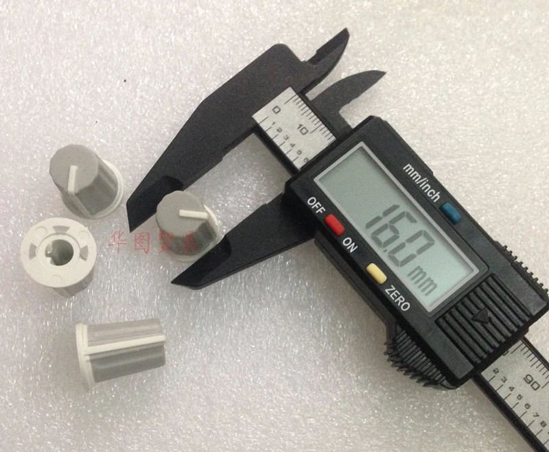10pcs For Yamaha behringer Soundcraft PIONEER DJM Mixer Potentiometer Knob Cap / Pole 6mm / Volume Audio Switch Adjustment Knob