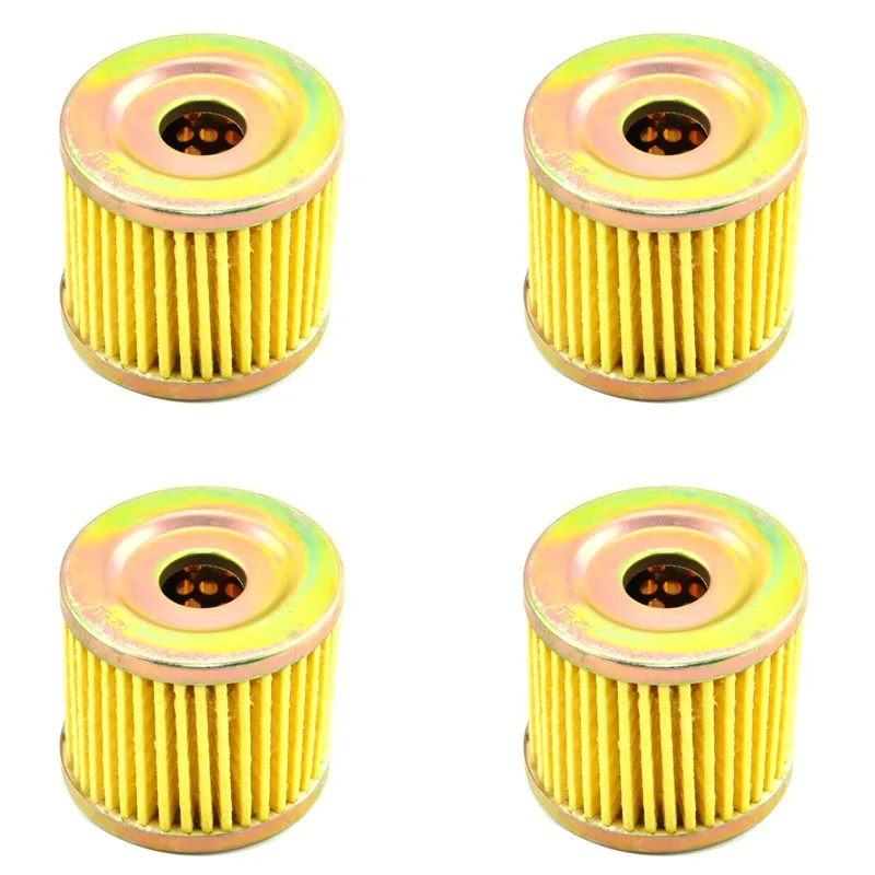 

LOPOR 4*Pcs Motorcycle Engine Oil Filter For Suzuki UC125Epicuro,UE/UH/UX125,AN/UC/UE/UX150,UH200,AN400/Z