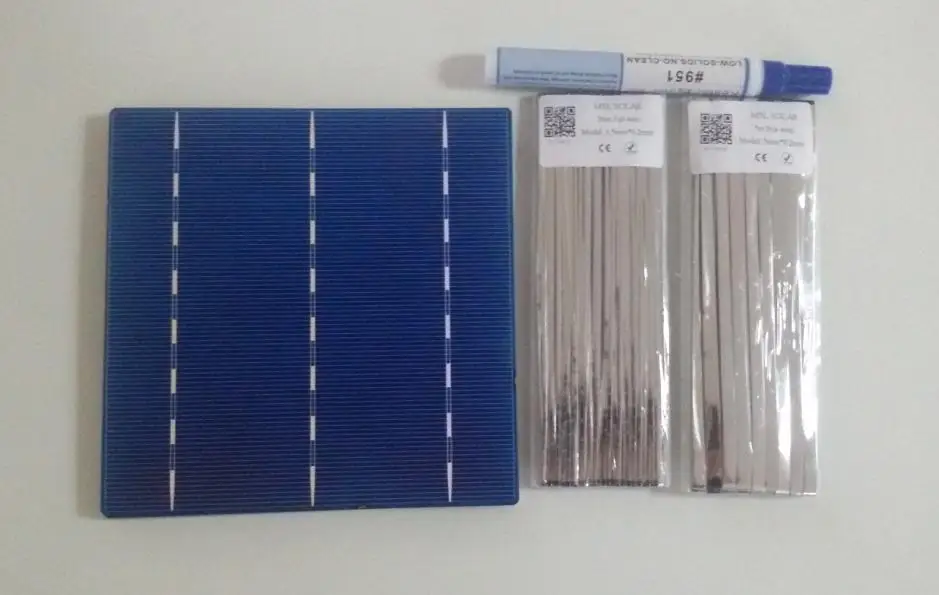 MSL SOLAR 10 шт./лот 17% 156mmx156mm6 солнечные элементы 6x6 класса А поликристаллические