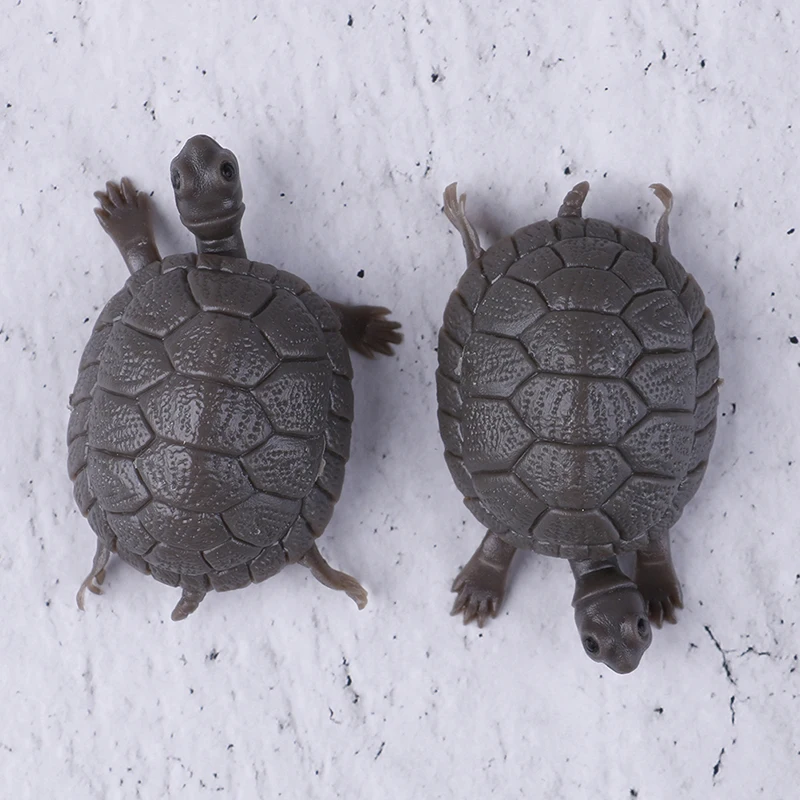 

High Simulation Fake Tortoise Aquarium Emulational Floating Plastic Turtles For Fish Tank Aquatic Decoration Ornament Artificial