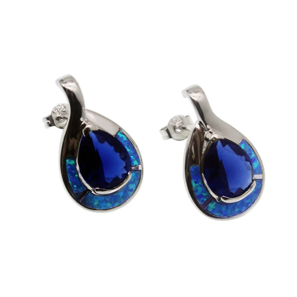 Hermosa Perfect Women Gift Fire Australian Opal Earrings Xmas Fashion Jewelry | Украшения и аксессуары