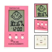 Термометр-гигрометр для помещений и улицы, точный гигрометр, цифровые часы, регистратор температуры, измеритель влажности