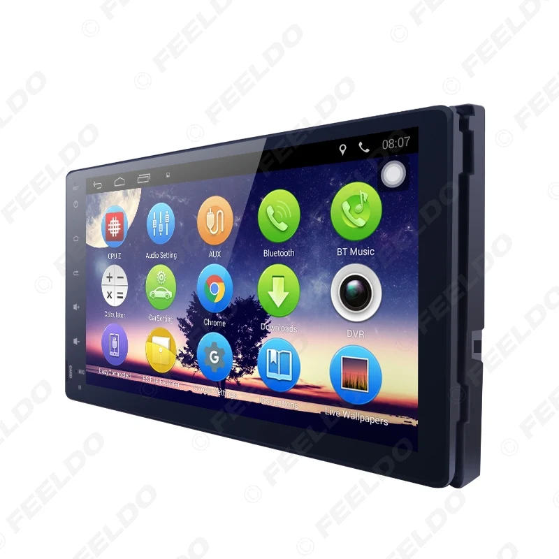 Sale FEELDO 9 inch  Android 6.0 Quad Core Car GPS Bluetooth Navi Radio USB Media Player For Toyota Corolla 2017(LHD) #2658 3