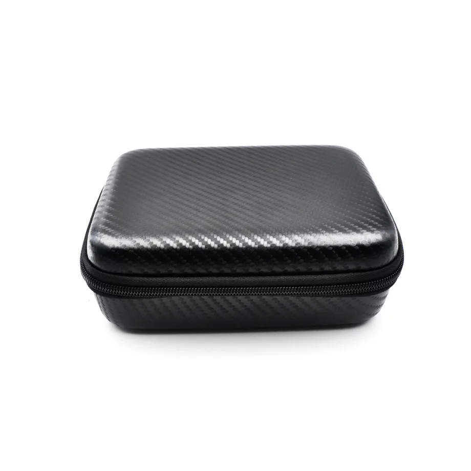 PU Carbon Grain Storage Bag For DJI OSMO Pocket Portable Travel Carry Case Cover For OSMO Pocket Accessories Protective Handbag-8