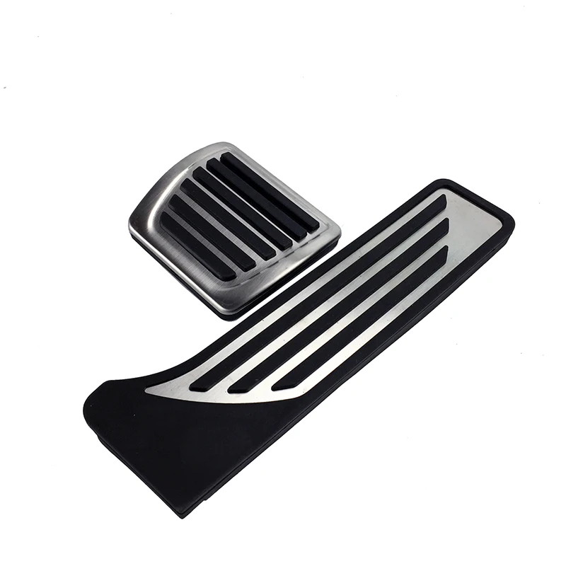 

High quality LHD AT Stainless Steel Gas pedal Brake Pedal For Alfa Romeo Giulia Stelvio 2017 2018 Free shipping