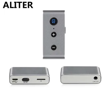

ALITER Wireless 3.5mm Bluetooth Audio Receiver TF MP3 Player For Car phone