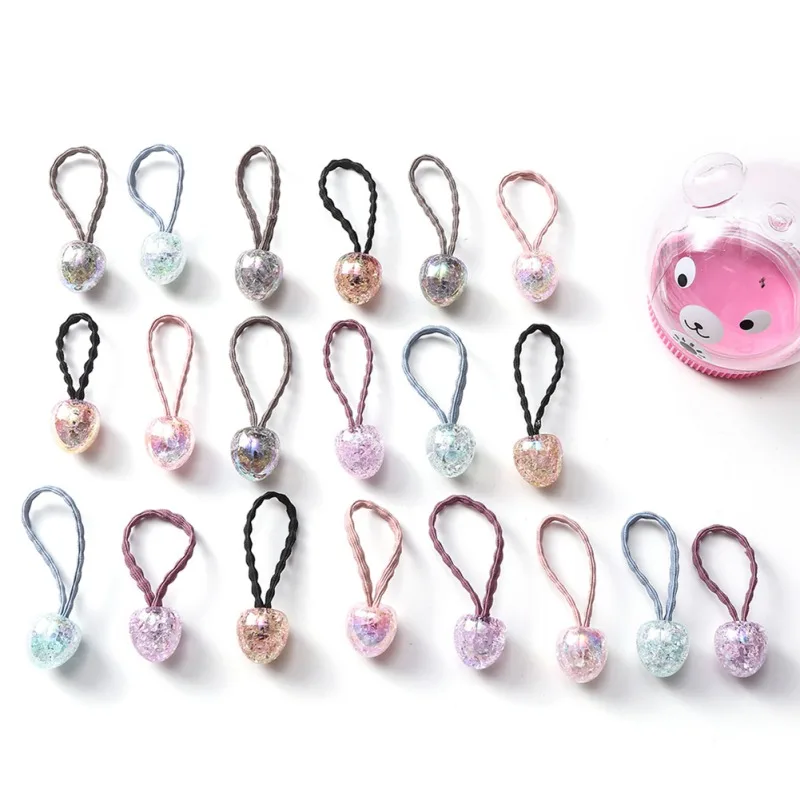 Children\\'s Girls Hair Accessories Head Rope Colorful Cartoon Hair Ring Baby Hair Set Jewelry