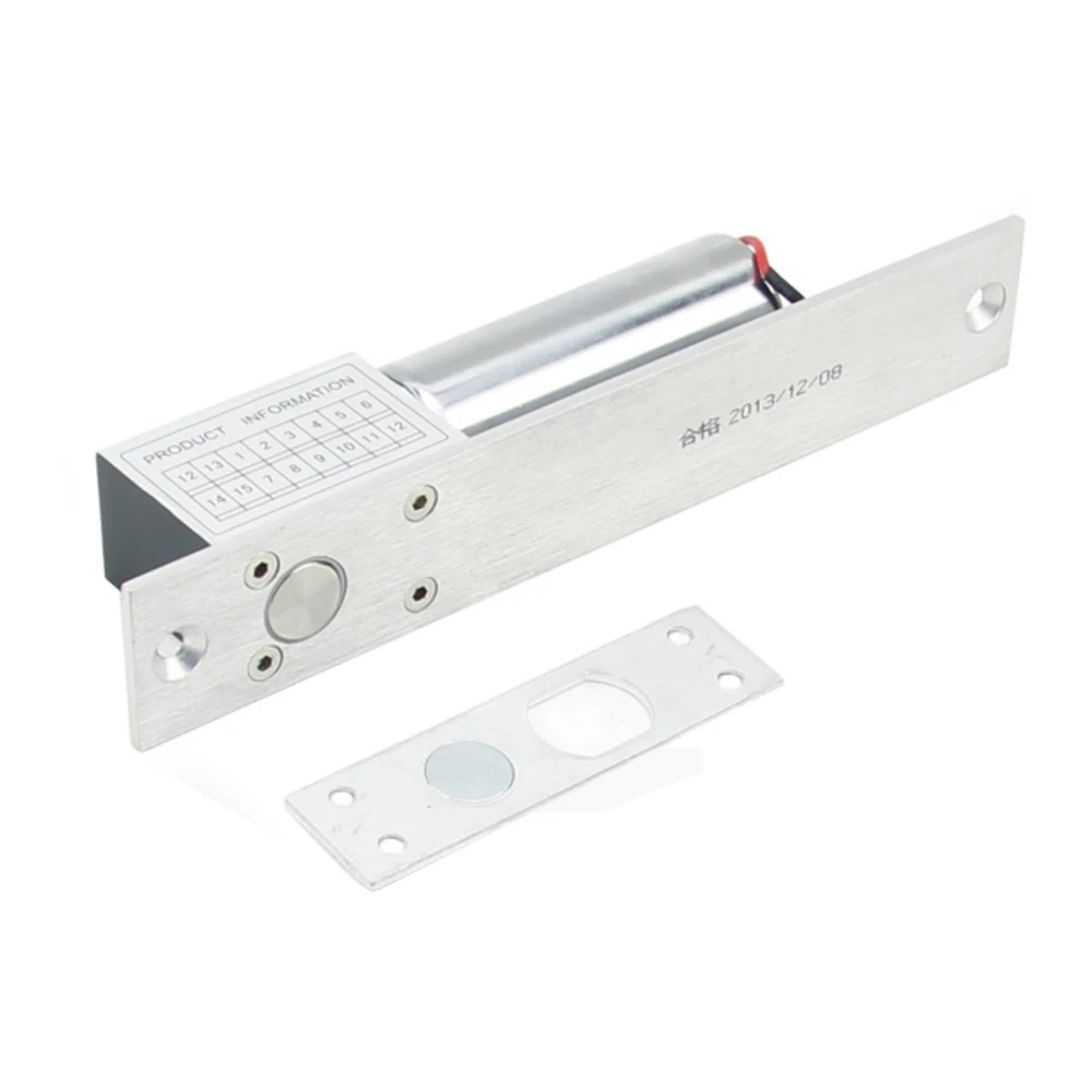 2lines Dc12v Access Control Sys Electric Mortise Lock Electric Lock