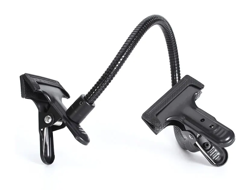 Multifunction 50cm Flexible Magic Arm + 2 Strong Iron Background Holder Clamp Reflector Clip Camera Photo Studio Accessories (1)