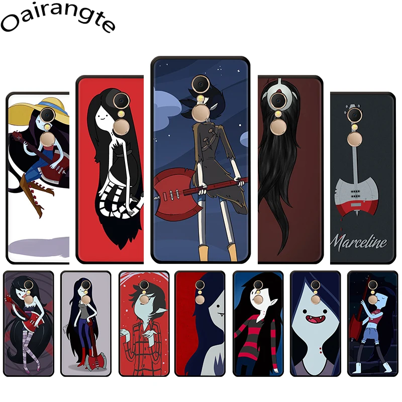 

Cute cartoon adventure time marceline Soft Phone Cover Case for Redmi 5 6 A 6 Pro S2 7 GO Note 5 6 7 Pro 4 4X 5A Prime
