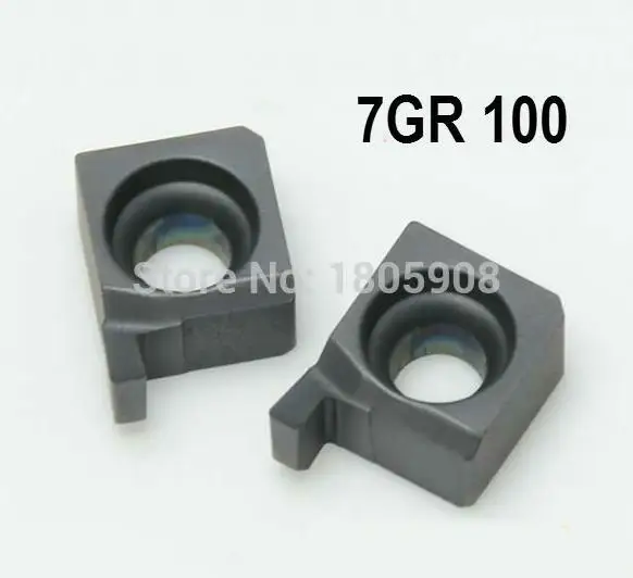 10PCS 7GR100 1.0mm size Inside groove carbide turning insert ,Cutting inserts, Factory outlets