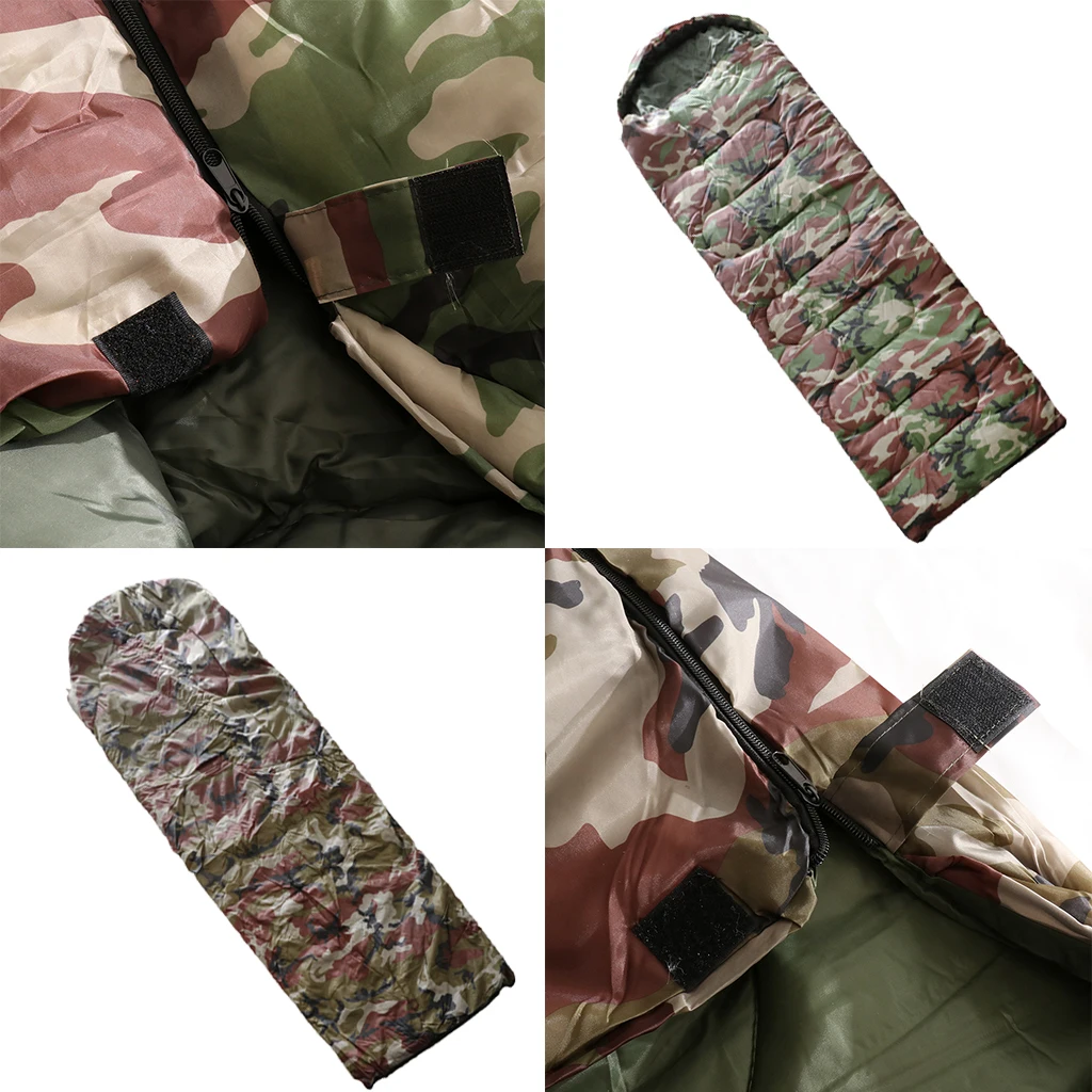 

Perfeclan Portable Envelope Sleeping Bag for Adult Outdoor Camping Hiking Traveling Backpacking Fast Folding Tool