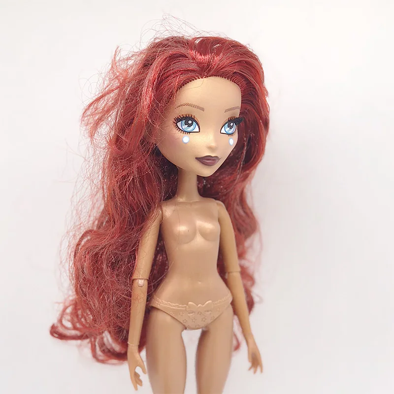 Кукла игрушка#501 25 см кукла Монстр красные волосы Принцесса Золушка мульти-шарнирные куклы для девочек игрушка