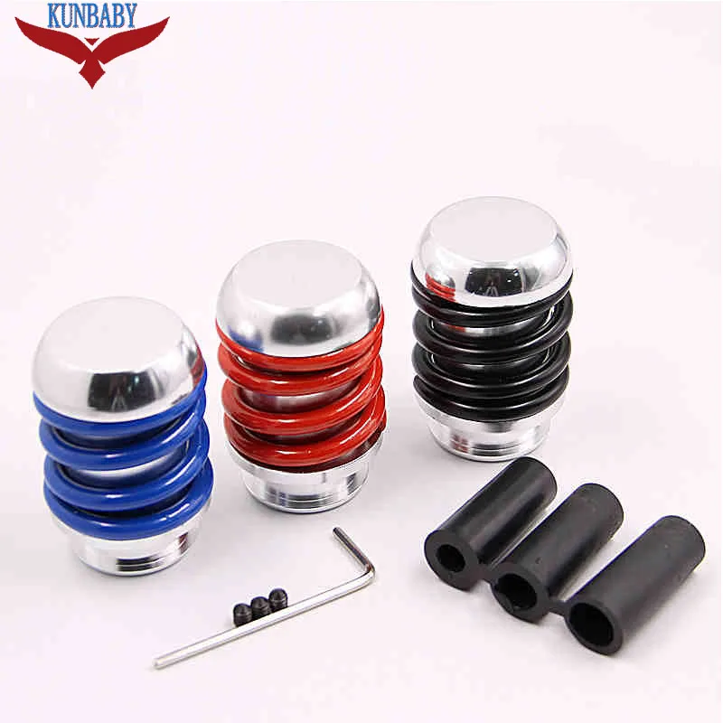 KUNBABY Metal Spring Manual Operation Car Gear Shift Knob Shifter Lever