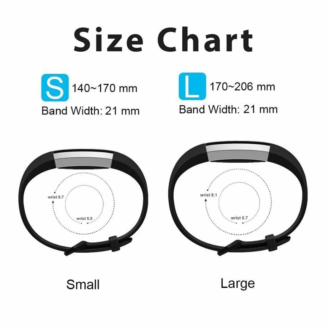For Fitbit Alta Band Wrist Strap Replacement Belt 11 Colors Silicone Wristband Smart Watch Band Buckle Bracelet Accessories