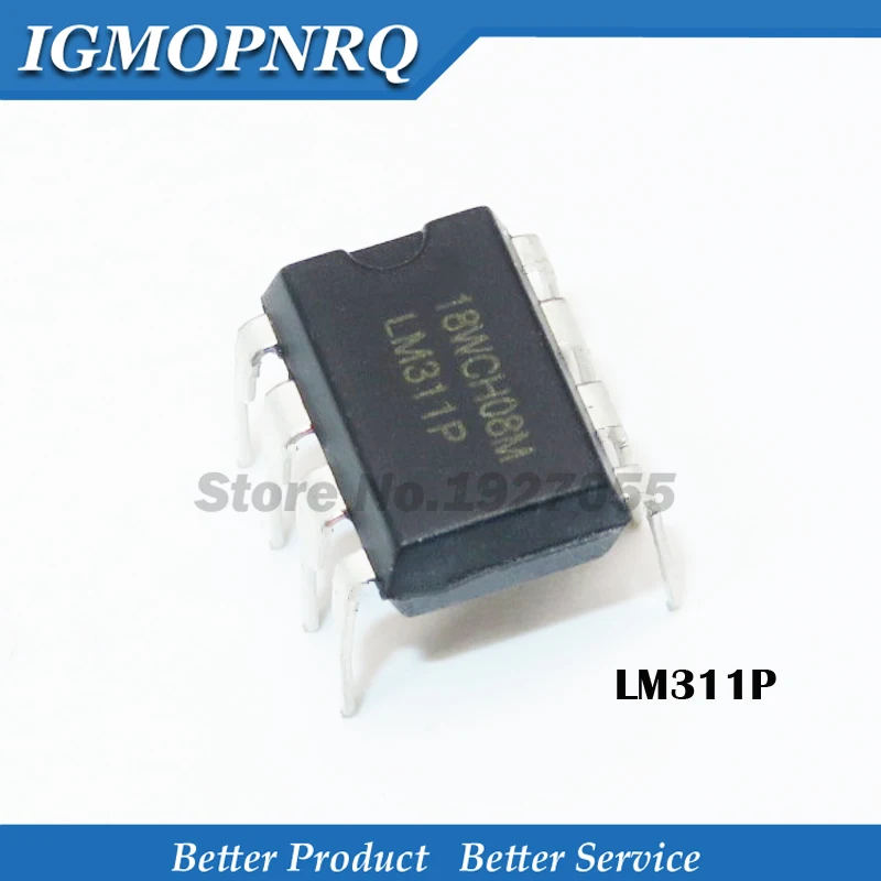 10PCS LM311DR LM311 DIFFERENTIAL COMPARATORS WITH STROBES