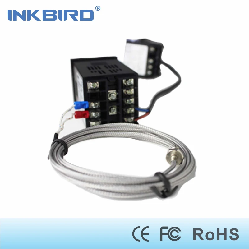 

INKBIRD AC 100- 220V Digital Dual PID Thermostat Temperature Controller ITC-100VH + K sensor