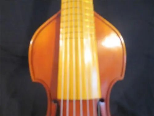 Барокко Стиль SONG concert 7 string 1" viola da gamba, богатые звуковые гитарные колышки