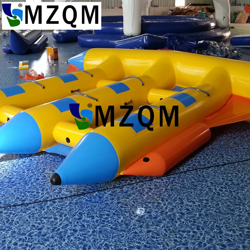 MZQM отличное качество и дешевый надувной надувная буксируемая лодка «банан»/игрушечные ворота летучей рыбы трубки буксируемая