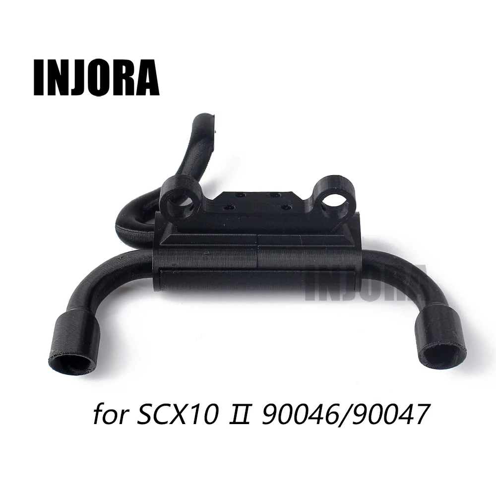 

Black Simulation Tail Exhaust Pipe for RC Crawler Axial SCX10 II 90046 90047 Update Parts