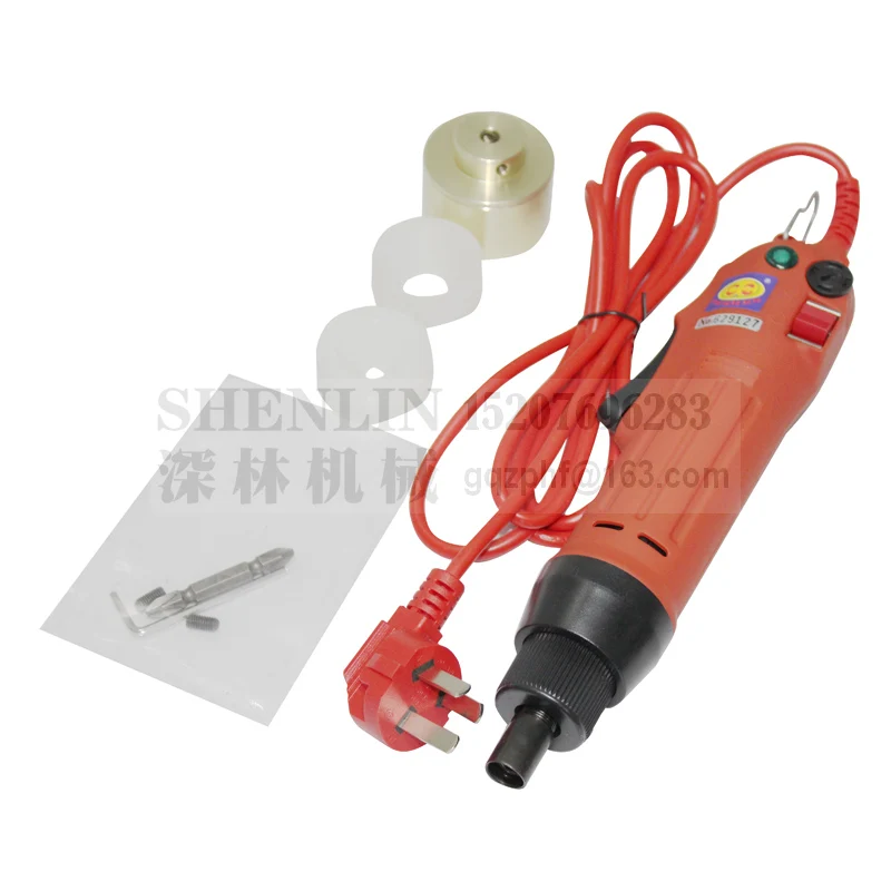 

Manual bottle capping machine, hand held cap screwing capper tools, electrical packaging machine, cosmetic container capping