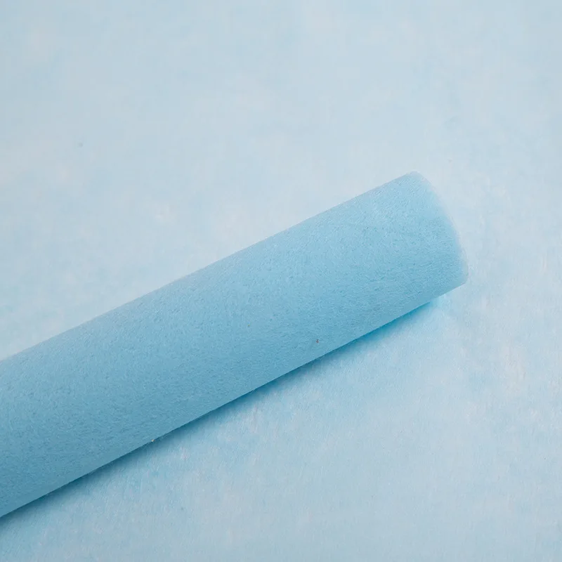 blue 38 шт./лот, Плотная хлопковая бумага, подкладка в виде цветка, бумажная бумага ярких цветов, корейский букет, подарочная оберточная бумага, украшение - Цвет: blue