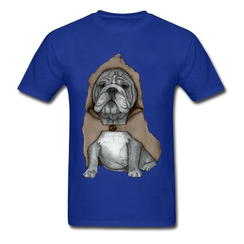 English Bulldog With Stonehenge_blue