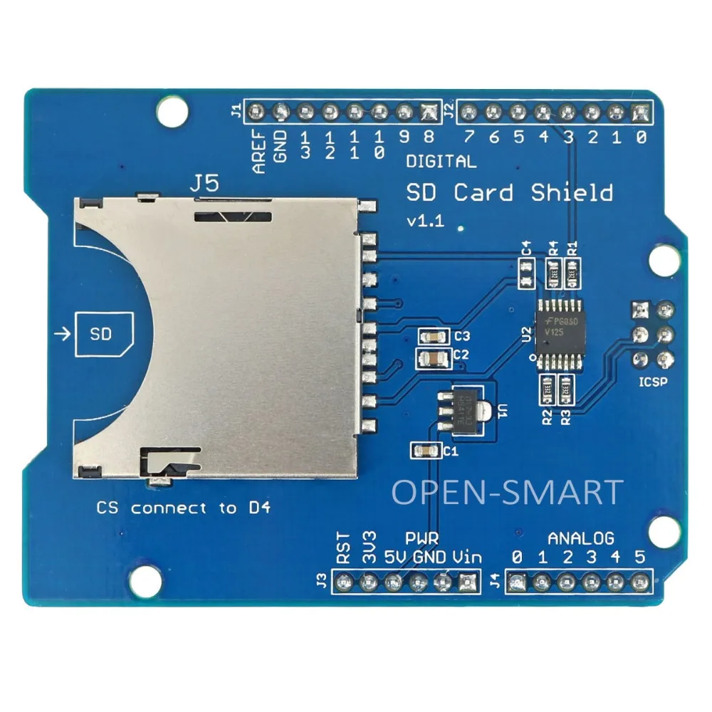 Плата расширения SD / TF для Arduino|module for arduino|sd card modulesd |