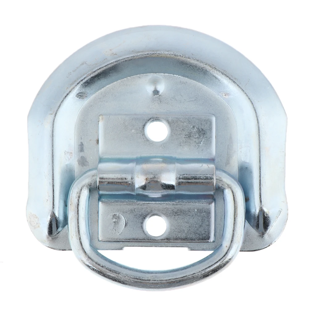 

1 Pcs Weld-On D Ring Tie Down Anchors High-Strength Metal D Rings With Welding Clips For Trailer Truck RV's Auto & ATV Etc