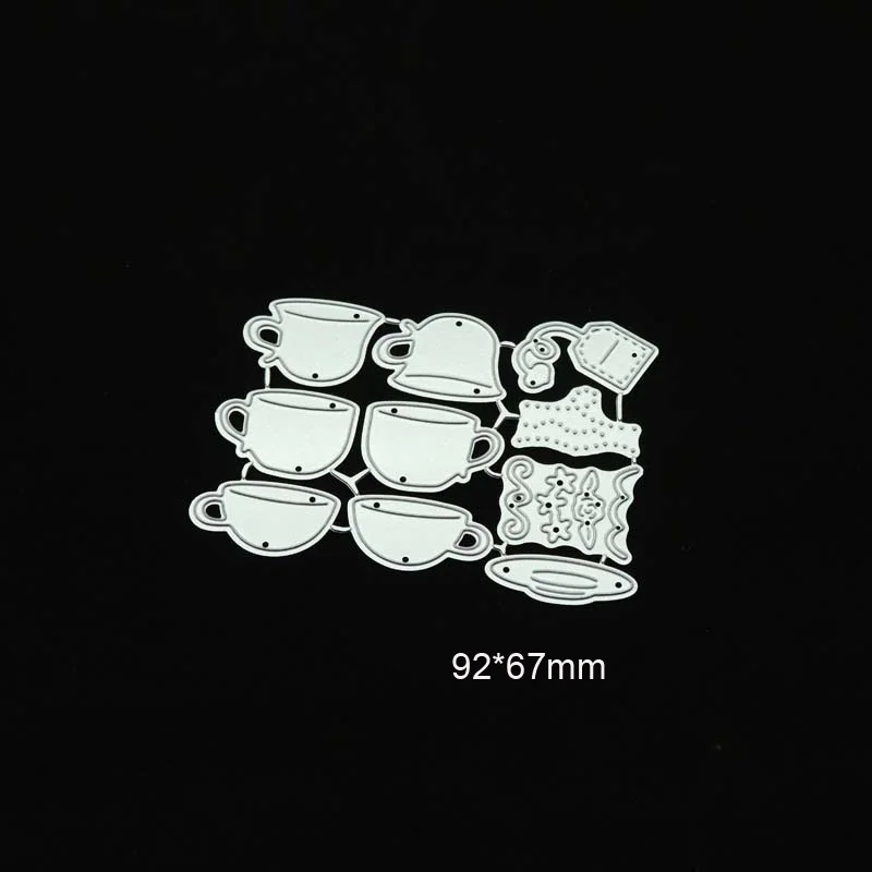 Tea Cup Cutting Dies